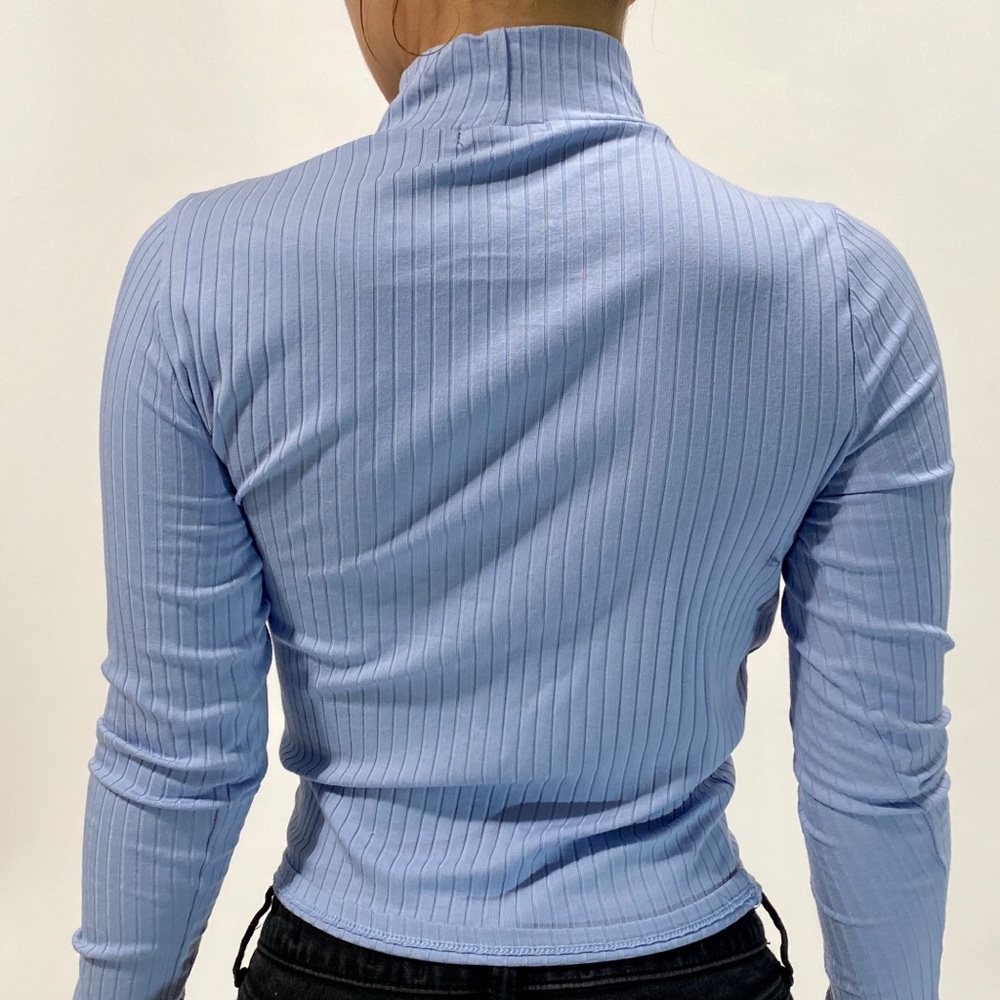 Sky blue top
